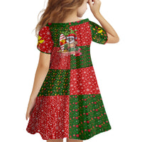 Hawaii Christmas Kid Short Sleeve Dress Mele Kalikimaka Kanaka Maoli DT02 - Polynesian Pride
