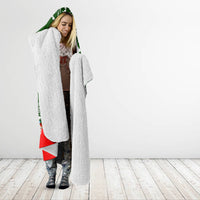 Guam Christmas Hooded Blanket Felis Pusgua Tropical Xmas Patterns DT02 - Polynesian Pride