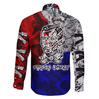 Philippines Bonifacio Day Family Matching Puletasi Dress and Hawaiian Shirt DT02 - Polynesian Pride