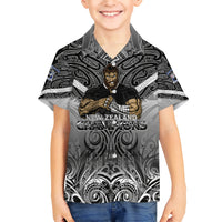 New Zealand Hawaiian Shirt Rugby Aotearoa Champions DT02 - Polynesian Pride