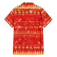 Merry Christmas Hawaii Hawaiian Shirt Xmas Travel Map - Polynesian Pride
