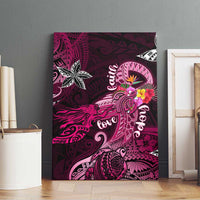 Breast Cancer Mermaid Polynesia Canvas Wall Art Faith Hope Love