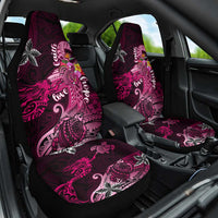 Breast Cancer Mermaid Polynesia Car Seat Cover Faith Hope Love