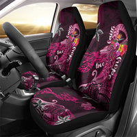 Breast Cancer Mermaid Polynesia Car Seat Cover Faith Hope Love