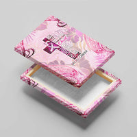 Breast Cancer Polynesian Canvas Wall Art I Can Do All Things Through Christ