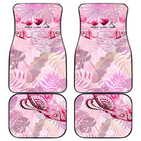 Breast Cancer Polynesian Car Mats I Can Do All Things Through Christ