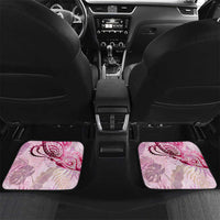 Breast Cancer Polynesian Car Mats I Can Do All Things Through Christ