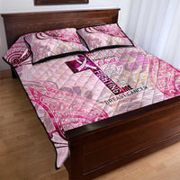 Breast Cancer Polynesian Quilt Bed Set I Can Do All Things Through Christ