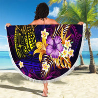 Wallis and Futuna Beach Blanket Whale Hibiscus Polynesian