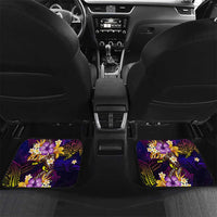 Tahiti French Polynesia Car Mats Whale Hibiscus Polynesian