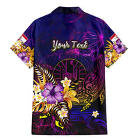 Tahiti French Polynesia Family Matching Mermaid Dress and Hawaiian Shirt Whale Hibiscus Polynesian