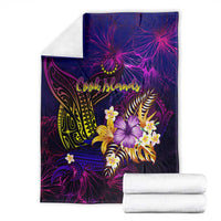 Cook Islands Blanket Whale Hibiscus Polynesian