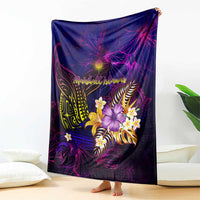 Marshall Islands Blanket Whale Hibiscus Polynesian