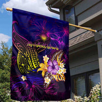 Marshall Islands Garden Flag Whale Hibiscus Polynesian