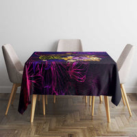 Marshall Islands Tablecloth Whale Hibiscus Polynesian