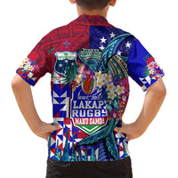 Manu Samoa Rugby 2023 Hawaiian Shirt Humpback Whale Hexagon Tribal Tropical Style DT02 - Polynesian Pride