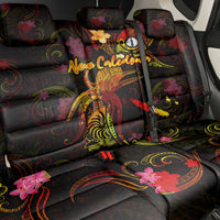 New Caledonia Back Car Seat Cover Octopus Plumeria Polynesian Tattoo