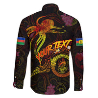 New Caledonia Family Matching Summer Maxi Dress and Hawaiian Shirt Octopus Plumeria Polynesian Tattoo