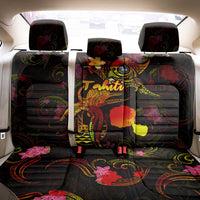 Tahiti French Polynesia Back Car Seat Cover Octopus Plumeria Polynesian Tattoo