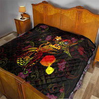 Tahiti French Polynesia Quilt Octopus Plumeria Polynesian Tattoo