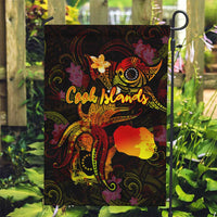 Cook Islands Garden Flag Octopus Plumeria Polynesian Tattoo