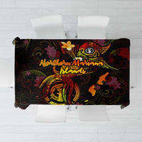 Northern Mariana Islands Tablecloth Octopus Plumeria Polynesian Tattoo