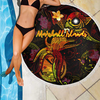 Marshall Islands Beach Blanket Octopus Plumeria Polynesian Tattoo