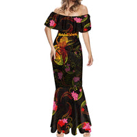 Marshall Islands Mermaid Dress Octopus Plumeria Polynesian Tattoo