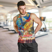 Custom The Philippines 126th Independence Anniversary Men Tank Top Art Style DT02 Art - Polynesian Pride