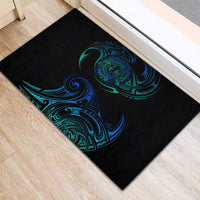 Sea Animal Polynesia Rubber Doormat Polynesian Pattern