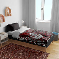 New Zealand Aotearoa Rugby Bedding Set Maori Fern Tattoo Art DT02 - Polynesian Pride
