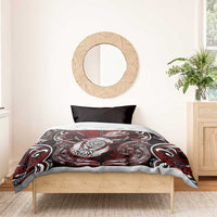 New Zealand Aotearoa Rugby Bedding Set Maori Fern Tattoo Art DT02 - Polynesian Pride