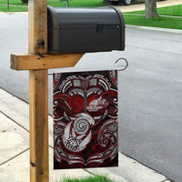 New Zealand Aotearoa Rugby Garden Flag Maori Fern Tattoo Art