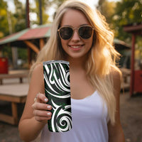 NZ Aotearoa Rugby Skinny Tumbler New Zealand Silver Fern