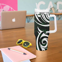 NZ Aotearoa Rugby Tumbler With Handle New Zealand Silver Fern