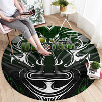 Warriors Maori Darts Round Carpet New Zealand Darts Silver Fern
