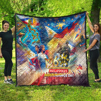 The Philippines 126th Independence Anniversary Quilt Art Style - Polynesian Pride