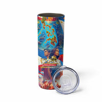 The Philippines 126th Independence Anniversary Skinny Tumbler Art Style DT02 - Polynesian Pride
