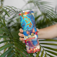 The Philippines 126th Independence Anniversary Skinny Tumbler Art Style DT02 - Polynesian Pride