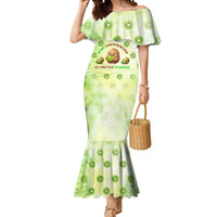 Kiwi Cannibalism Mermaid Dress New Zealand Kiwi Cute Bird Funny DT02 Women Green - Polynesian Pride