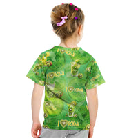 I Love Kiwi Kid T Shirt New Zealand Kiwi Fruit Summer Cocktail DT02 - Polynesian Pride