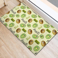 Kiwi Cute Humorous Rubber Doormat New Zealand Fruit