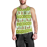 New Zealand Kiwi Fruit Witty Kiwi Bird Men Tank Top