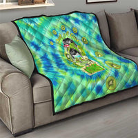Just a Girl Who Loves Kiwis Quilt New Zealand Tie Dye DT02 - Polynesian Pride