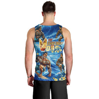 Hawaii Father's Day Men Tank Top The Surfing Dad Polynesian Tattoo
