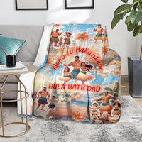 Hawaii Father's Day Blanket Hula With Dad