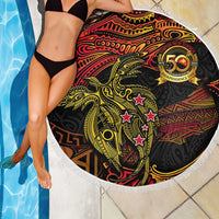 Papua New Guinea 50th Independence Day Beach Blanket Culture Spirit and Sovereignty