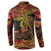 Papua New Guinea 50th Independence Day Button Sweatshirt Culture Spirit and Sovereignty