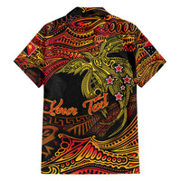 Papua New Guinea 50th Independence Day Family Matching Summer Maxi Dress and Hawaiian Shirt Culture Spirit and Sovereignty