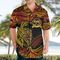 Papua New Guinea 50th Independence Day Hawaiian Shirt Culture Spirit and Sovereignty